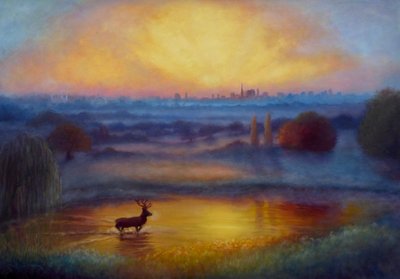 Richmond Park First Light, 2023 od Lee Campbell