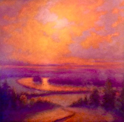 Thames Glow, 2023 od Lee Campbell
