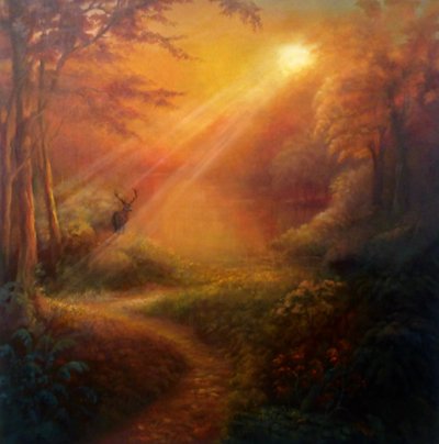 The Awakening, 2022 (olej na plátně) od Lee Campbell