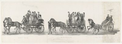 Pozvánka na koncert, ples a opilí studenti, 1835 Pozvánka na koncert / Ples na Inteekening / Deus nobis haec otia fecit (název na objektu) Jednotlivá vystoupení, která výstupy drží H.H. Studenti Leidsche Hoogeschoo od Leendert Springer (I)