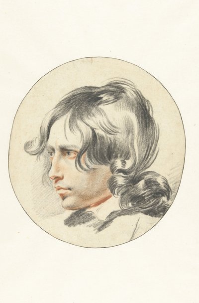 Hlava chlapce od Leendert van der Cooghen