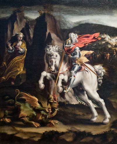 Svatý Jiří a drak, Lelio Orsi od Lelio Orsi da Novellara
