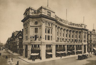 East India House, Libertys Individualized Frontage na New Regent Street, c1935. od Lemere