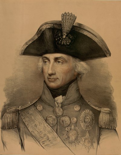 Viceadmirál Horatio Nelson (1758-1805) od Lemuel Francis (after) Abbott