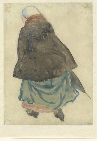 běžící žena od Leo Gestel (signed by artist)