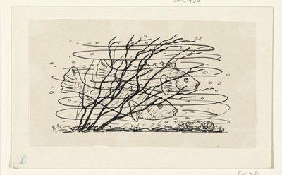 Dvě ryby ve vodě od Leo Gestel (signed by artist)