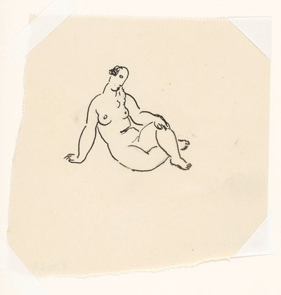 Koupání (náčrt) od Leo Gestel