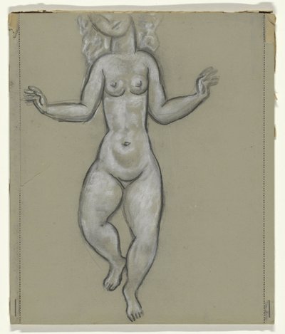 Tančící nahá žena od Leo Gestel