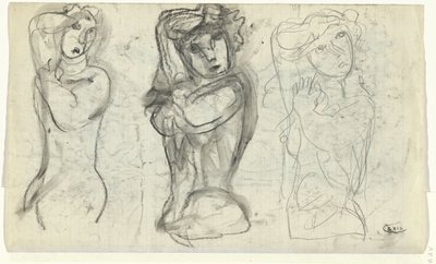 Tři nahé ženy od Leo Gestel