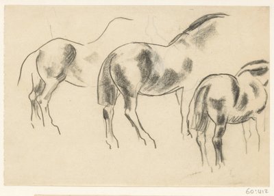 Tři koně od Leo Gestel