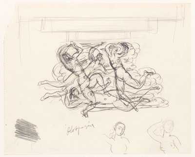 Plavání nahých žen od Leo Gestel