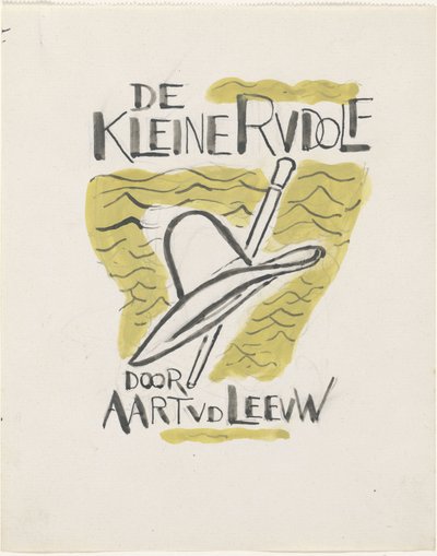 Návrh vazby pro: Aart van der Leeuw, Malý Rudolf, 1930 od Leo Gestel
