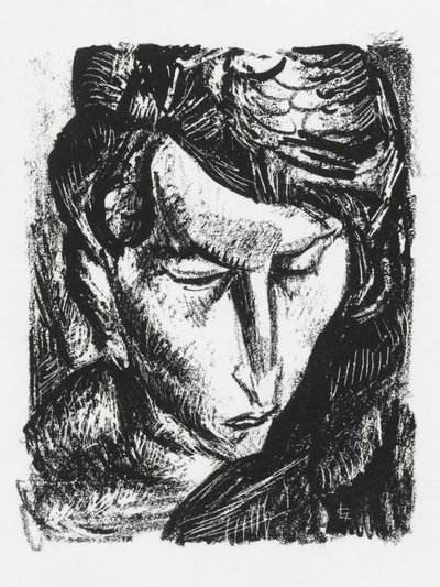 Portrét neznámé ženy (cca 1891–1941) od Leo Gestel