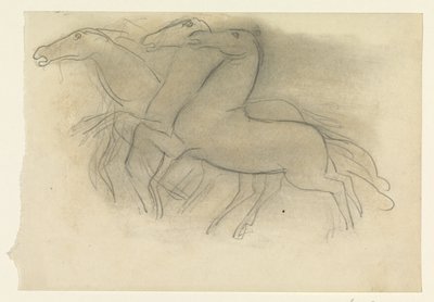 Běžící koně od Leo Gestel