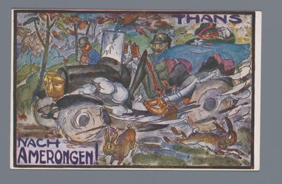 Nyní, Nach Amerongen! (název na objektu) od Leo Gestel