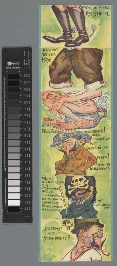 Různé oděvy pro císaře Viléma II. od Leo Gestel