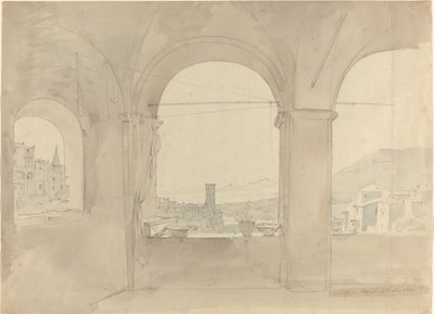Panorama Tivoli z lodžie od Leo von Klenze