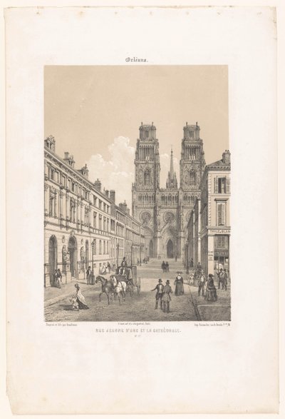 Pohled na Rue Jeanne d