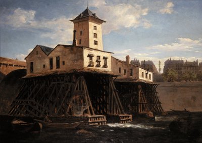Čerpadlo Notre-Dame od Leon Auguste Melle