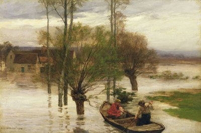 Povodeň od Leon Augustin Lhermitte