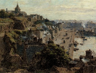 Granville, ráno, 1892 od Leon Augustin Lhermitte