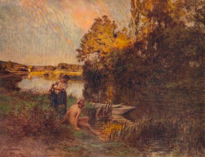 Lapač, 1907, 1938 od Leon Augustin Lhermitte