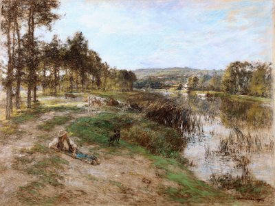 Na březích Marny, 1904 od Leon Augustin Lhermitte