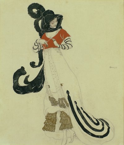 Kostýmní návrhářství, c. 1914 od Leon Bakst