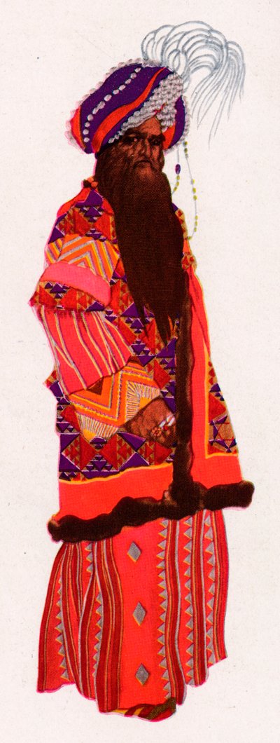 Le Sultan Samarcande, 1922, 1923 od Leon Bakst