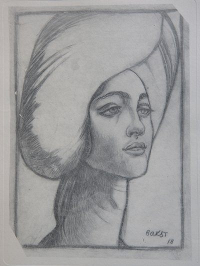 Portrét madame T., 1918 od Leon Bakst