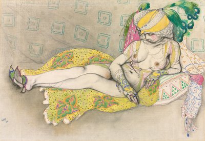 Žlutá sultána od Leon Bakst