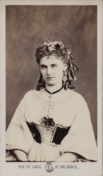 Portrét Christine Nilsson 1843-1921. od Leon Cremiere