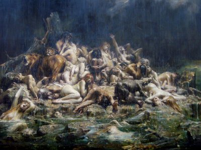 Potopa od Leon Francois Comerre