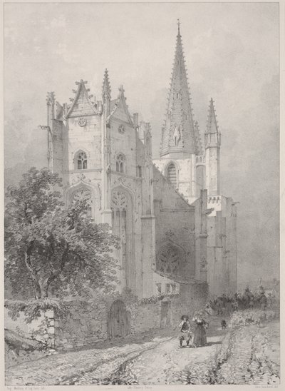 Kostel Hennebont, Bretaň od Leon Gaucherel