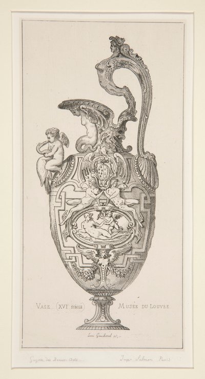 Váza (XVI. století) Muzeum Louvre od Leon Gaucherel