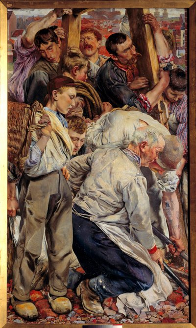 Sociální realismus: „“The Worker