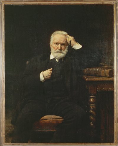 Básník Victor Hugo v roce 1879 ... (malba na plátně) od Leon Joseph Florentin Bonnat