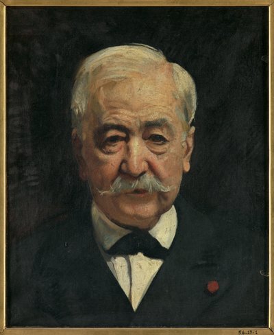 Portrét Ferdinanda de Lessepse od Leon Joseph Florentin Bonnat