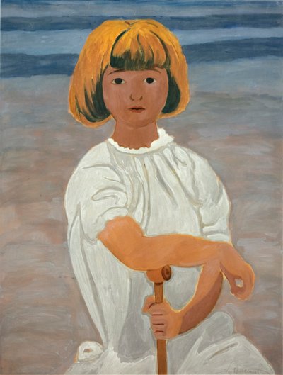 Dívka na pláži od Leon Spilliaert