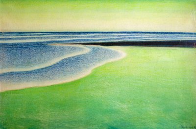 Zelená moře od Leon Spilliaert