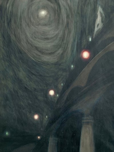 L.Spilliaert, Měsíční svit od Leon Spilliaert