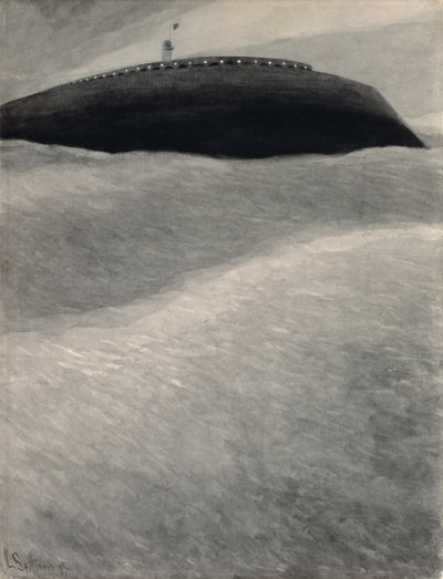 Maják, Ostende od Leon Spilliaert