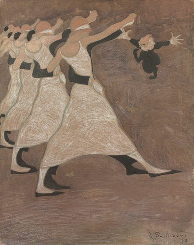 Tanečníci od Leon Spilliaert