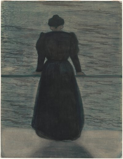 Žena u moře od Leon Spilliaert