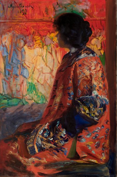 Japonka od Leon Wyczolkowski