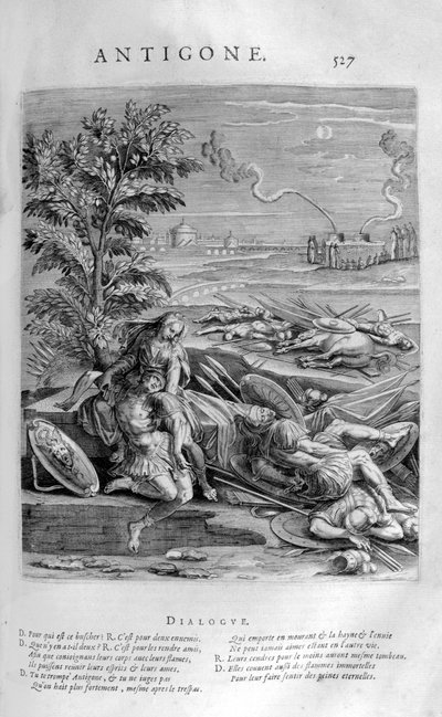 Antigona, 1615 od Leonard Gaultier