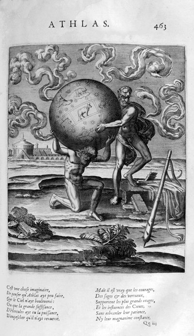Atlas, 1615 od Leonard Gaultier