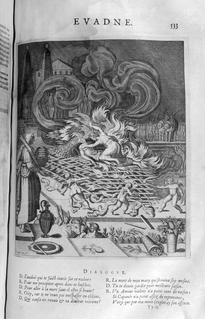 Evadne, 1615 od Leonard Gaultier
