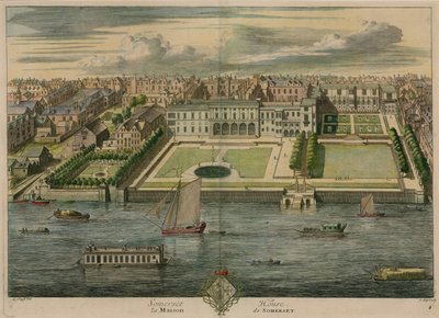 Somerset House, Londýn od Leonard Knyff