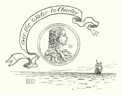 Přes vodu, přes moře a přes vodu k Charleymu (rytina) od Leonard Leslie Brooke